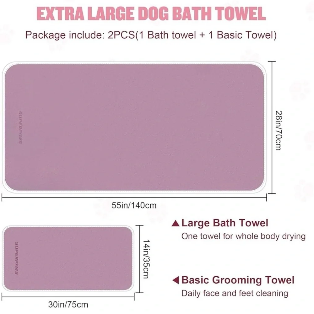 Dog Towels Pack of 2-55